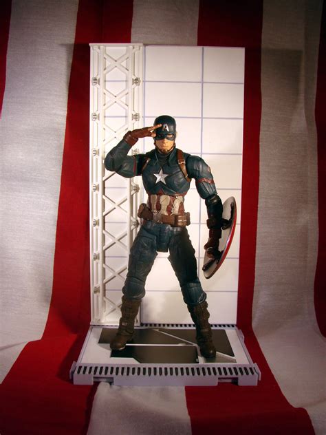 Marvel Select Civil War Unmasked Captain America The Toyark News