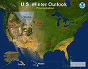 U.S. Winter Outlook by National Weather Service - SnowBrains