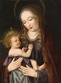 MADONNA MIT KIND - Auktionshaus Lempertz | Madonna and child, Blessed ...