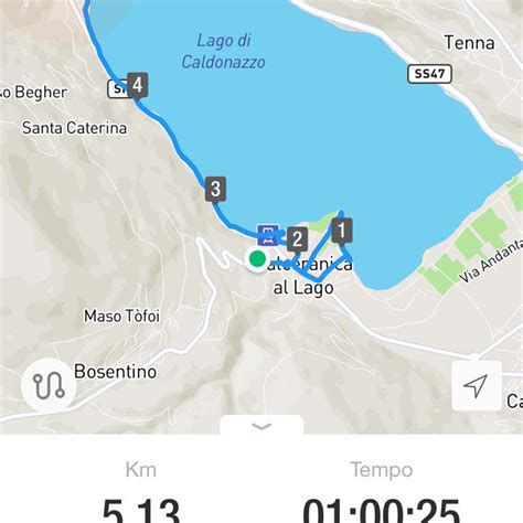Caldonazzo Lago Percorso A Piedi Calceranica Al Lago Trento Italia