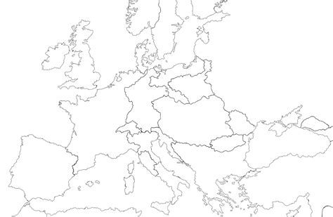 47 Cool Blank Map Of Europe 1914 Pdf Insectpedia