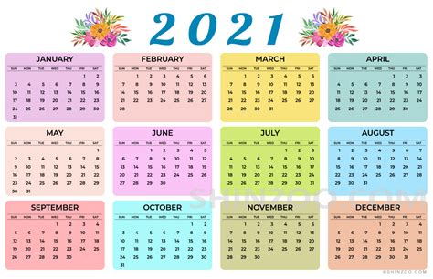 These printable calendars can be found by month. 11×17 Printable Calendar 2021 | 2021 Printable Calendars