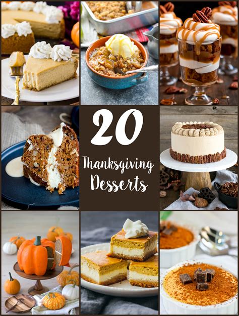 This link is to an external site that may or may not meet accessibility. 20 Thanksgiving Desserts | 3 Yummy Tummies