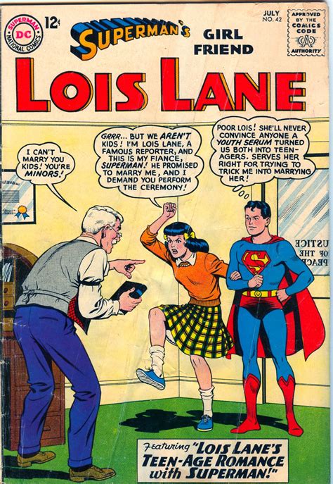 Lois Lane 42 Silver Age Comic Books Silver Age Comics Dc Comic Books