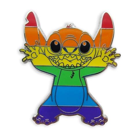 Lilo And Stitch Stitch Pin Rainbow Disney Collection