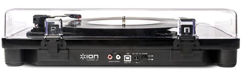 Ion Audio Classic Lp Vinyl Record Player And Usb Conversion Turntable