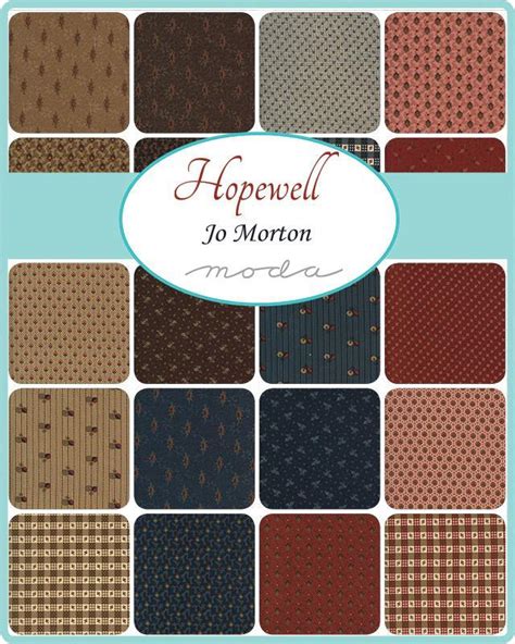Hopewell Fat Quarter Bundle By Jo Morton 38110ab Stitches N Giggles