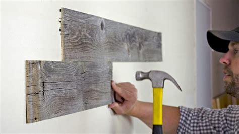Wood Accent Wall Installation Instructions Youtube