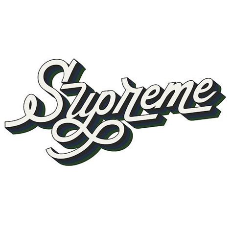 Supreme Logo Font Name