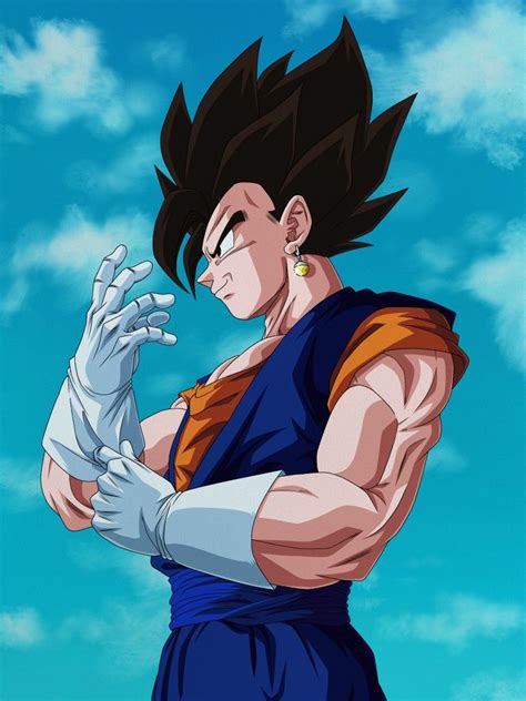 In may 2018, a promotional anime for dragon ball heroes was announced. Vegito in 2020 | Anime dragon ball super, Dragon ball ...
