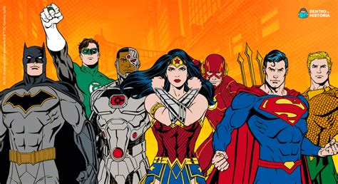 Super Heróis Da Liga Da Justiça Conheça Os Personagens