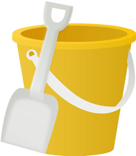 Browse our beach pail shovel images, graphics, and designs from +79.322 free vectors graphics. Bucket Pail Shovel · Free vector graphic on Pixabay