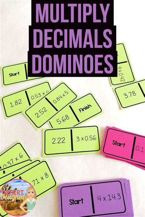Practice Multiplication With Decimals Using This Awesome Self Checking
