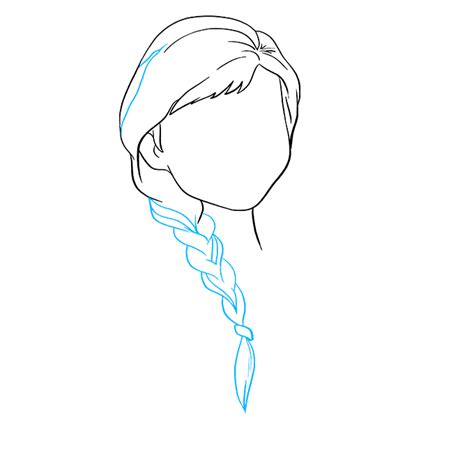 How To Draw Little Anna From Frozen