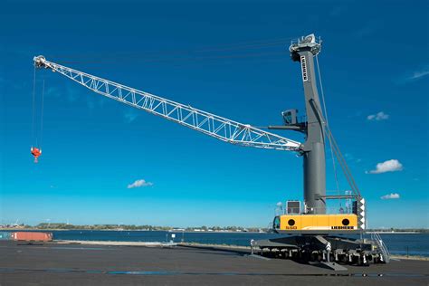 Liebherr Delivers The Largest Mobile Harbor Crane In Copenhagen Area