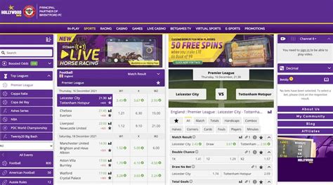 Hollywoodbets Sports Betting Review Bet £10 Get £20 In Free Bets