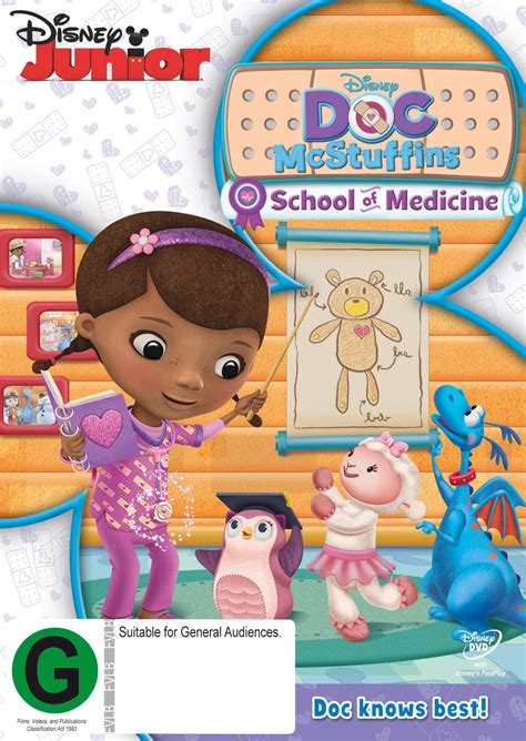 Doc Mcstuffins School Of Medicine Dvd Buy Now At Mighty Ape Nz