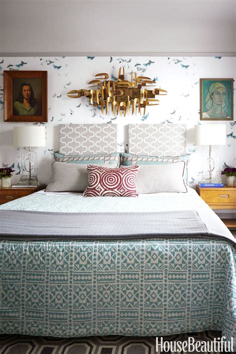 Iron bed and mint green cabinet?? If You Want Classic Interiors, Start Outdoors | Mint green ...