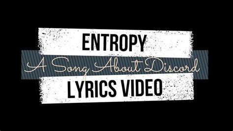Entropy Lyrics Video Awkward Marina In 2022 Lyrics Songs Entropy