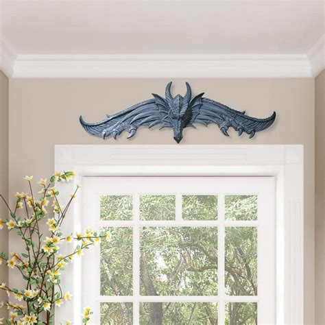 Angelic Notes Sculptural Wall Pediment Plant Addicts