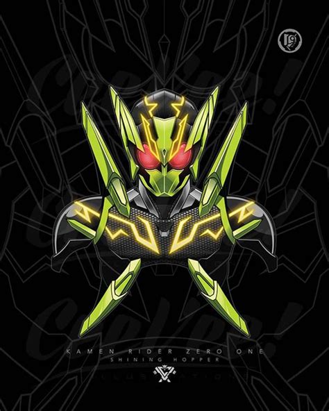 Kamen Rider Zero One Shining Hopper 8x10 Poster Etsy