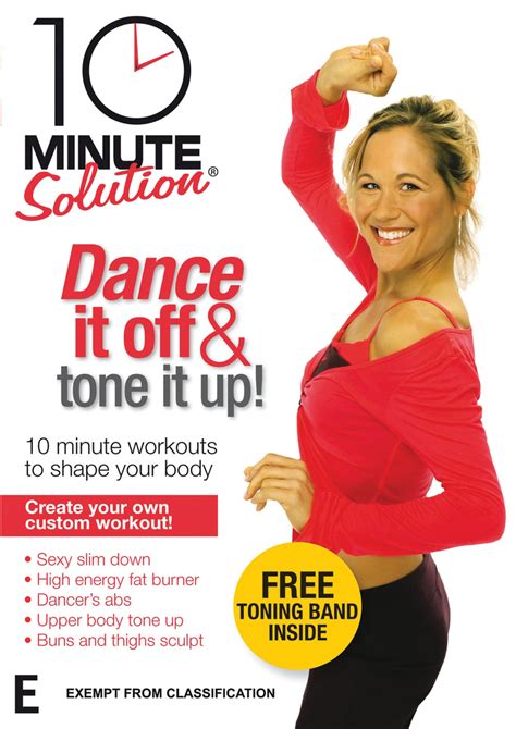10 Minute Solution Dance It Off And Tone It Up Dvd Buy Now At