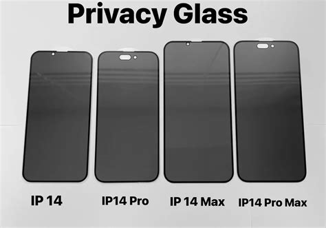 Privacy Glass Protectors For Iphone 14 Pro Max Phone14 14max Matte 9h Tempered Anti Peeping Anti