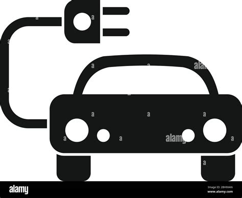 Sport Hybrid Car Icon Simple Illustration Of Sport Hybrid Car Vector