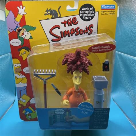 Rare The Simpsons Series 9 Prison Sideshow Bob Playmates Toys 2002