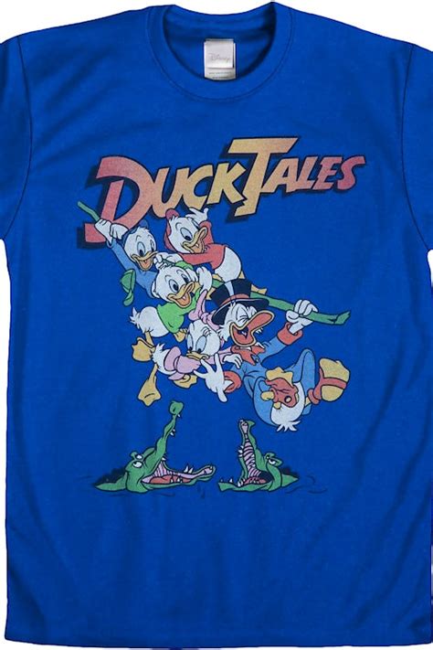 Characters Ducktales T Shirt Ducktales Mens T Shirt