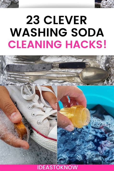 23 Clever Uses Of Washing Soda Cleaning Hacks Diy Cleaning Hacks