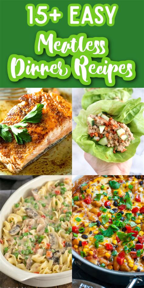 15 Easy Meatless Dinner Recipes Perfect For Lent Or Meatless Mondays