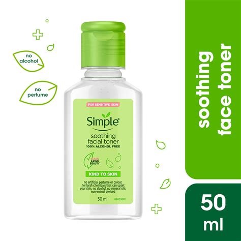 Simple Kind To Skin Soothing Facial Toner 50 Ml