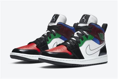 Air Jordan 1 Mid Se Multicolor Release Date Sneaker Novel