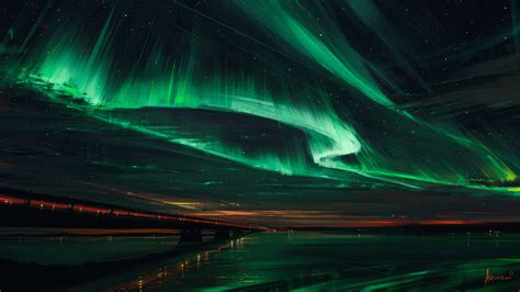 Northern Lights 1920 × 1080 Wallpapers