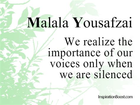 Malala yousafzai is seventeen years old and the youngest person ever to receive a nobel peace prize. Malala Yousafzai Quotes | Inspiration Boost