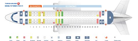 Seat Map Boeing Turkish Airlines Best Seats In The Plane