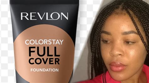 Revlon Colorstay Full Cover Foundation Review And Wear Test Youtube