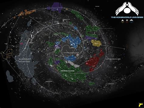 Homeworld Universe Map V2 By Norsehound On Deviantart Fantasy Map