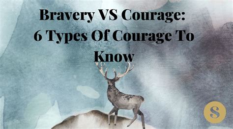 Bravery Vs Courage 6 Types Of Courage Sonia Mcdonald