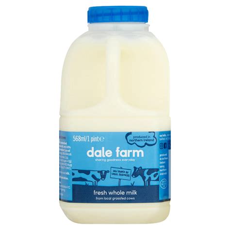Dale Farm Fresh Whole Milk 1 Pint568ml Milk Iceland Foods