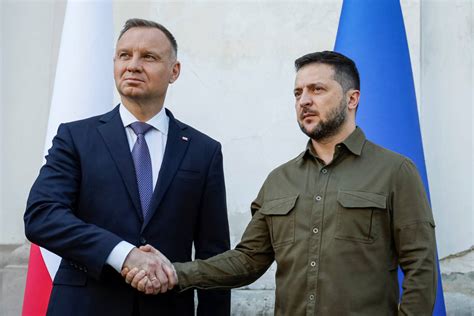 Ukraine Poland Leaders Jointly Mark Wwii Massacres That Strained Ties In