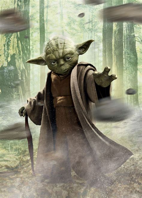 Yoda Poster By Star Wars Displate Star Wars Poster Art Star Wars