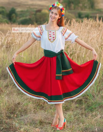 Ukrainian Costume Grusha Traditional Wear RusClothing Com