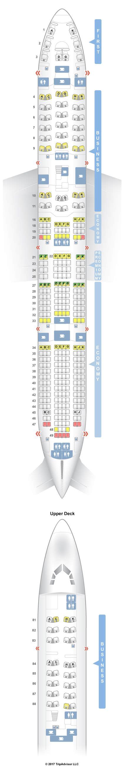 Seatguru Seat Map Lufthansa Boeing 747 8 748 Boeing 747 8 Boeing