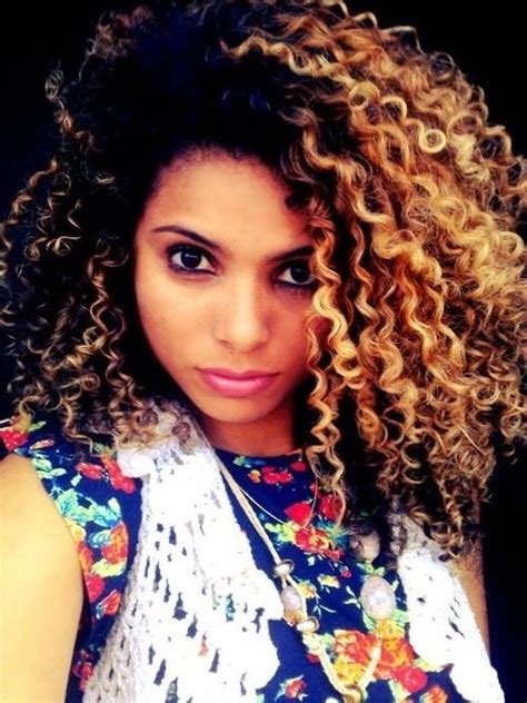 Want to know the best examples of ombre curly hair colors? 12 Stunningly Wild Dark and Curly Ombre Hair Colors