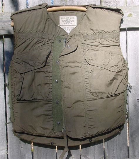 1953 Military Flak Jacket Vest Body Armor M 1952a Vintage 1843607837