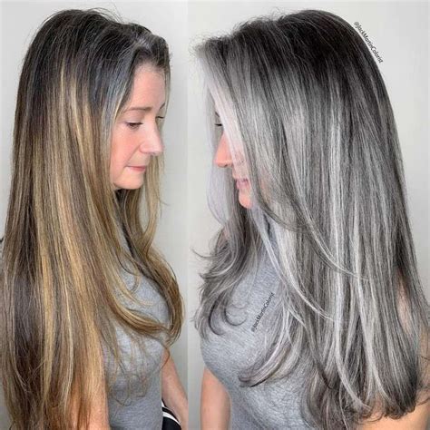 Salt And Pepper Hair Color Make Your Gray Hair Look Super Trendy