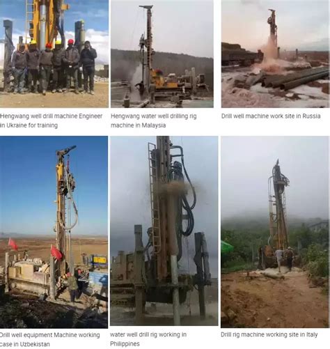 2023 Water Drilling Hengwang Borehole Drilling Machine Water Well