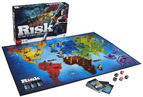 En el juego risk, el objetivo es simple: Risk El Juego De La Conquista Del Mundo Hasbro Envio ...